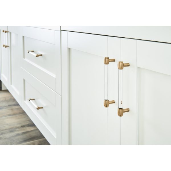 160 mm Center-to-Center Satin Bronze Carmen Cabinet Bar Pull - Image 6