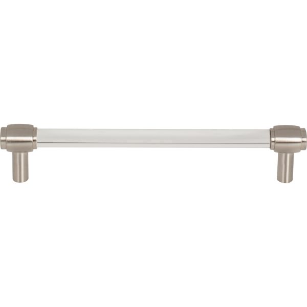 160 mm Center-to-Center Satin Nickel Carmen Cabinet Bar Pull - Image 3