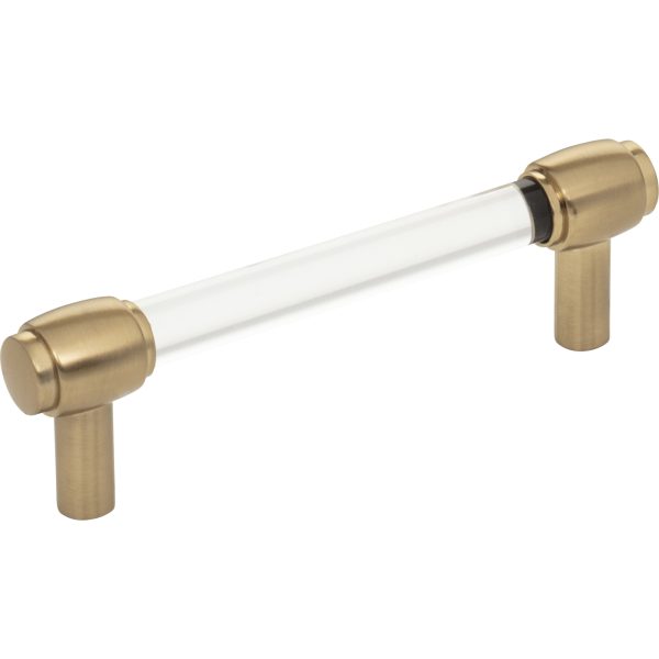96 mm Center-to-Center Satin Bronze Carmen Cabinet Bar Pull