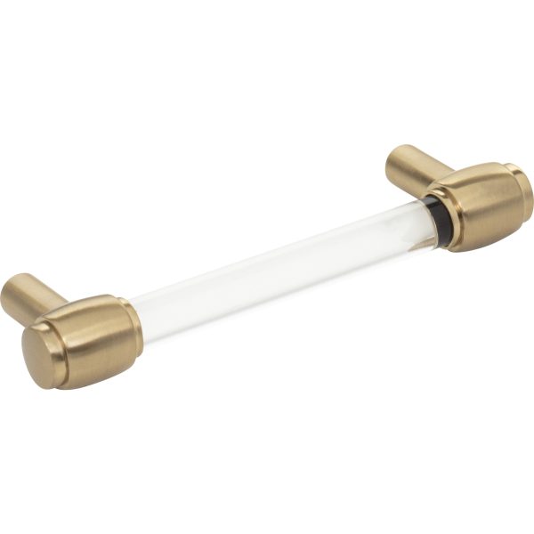 96 mm Center-to-Center Satin Bronze Carmen Cabinet Bar Pull - Image 4