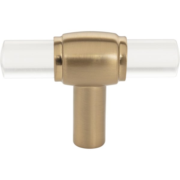 2" Satin Bronze Carmen Cabinet "T" Knob - Image 3