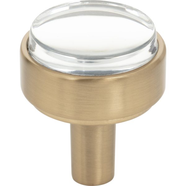 1-1/8" Diameter Satin Bronze Carmen Cabinet Knob
