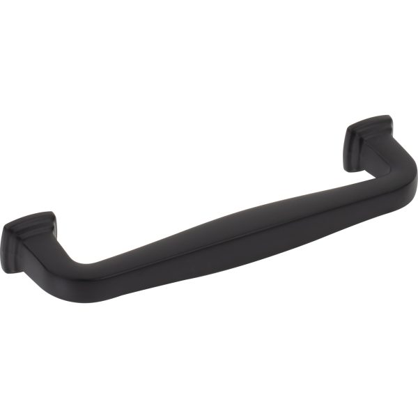 128 mm Center-to-Center Matte Black Fontana Cabinet Pull - Image 4