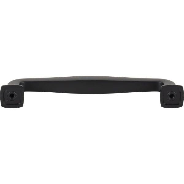 128 mm Center-to-Center Matte Black Fontana Cabinet Pull - Image 5