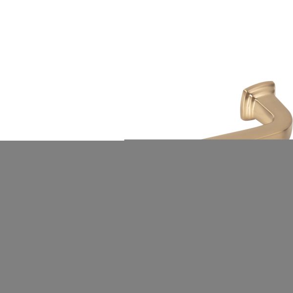 128 mm Center-to-Center Satin Bronze Fontana Cabinet Pull - Image 4