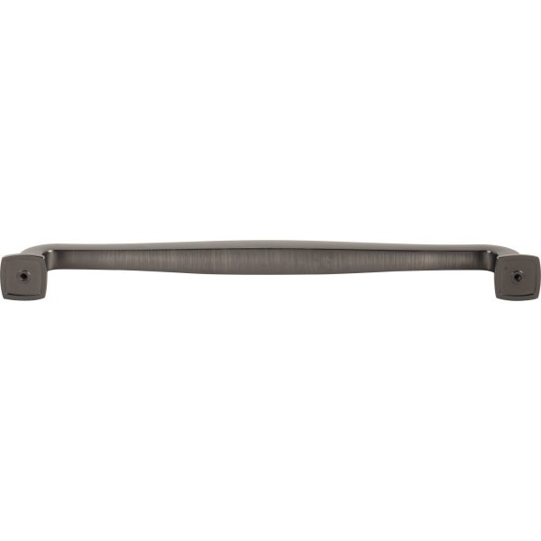 12" Center-to-Center Brushed Pewter Fontana Appliance Handle - Image 5