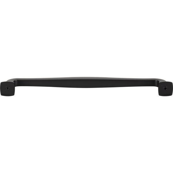 12" Center-to-Center Matte Black Fontana Appliance Handle - Image 5