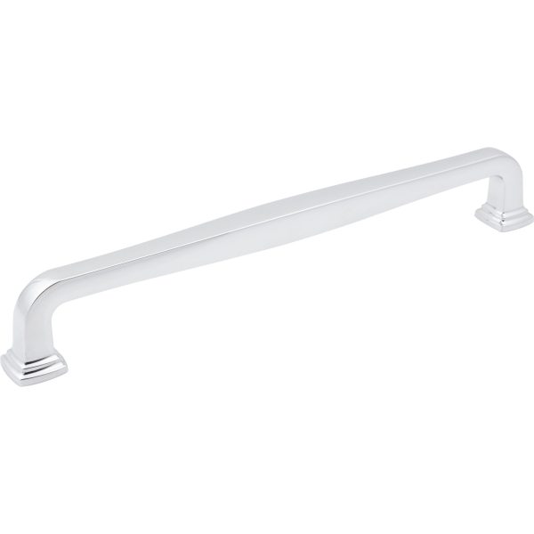 12" Center-to-Center Polished Chrome Fontana Appliance Handle