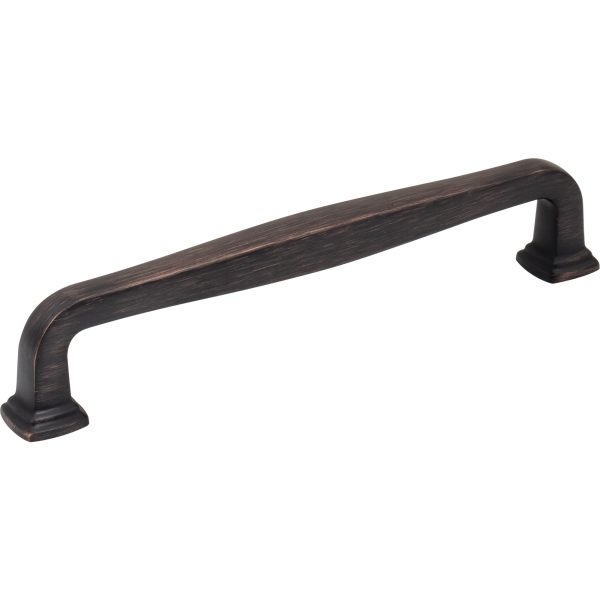 160 mm Center-to-Center Brushed Oil Rubbed Bronze Fontana Cabinet Pull