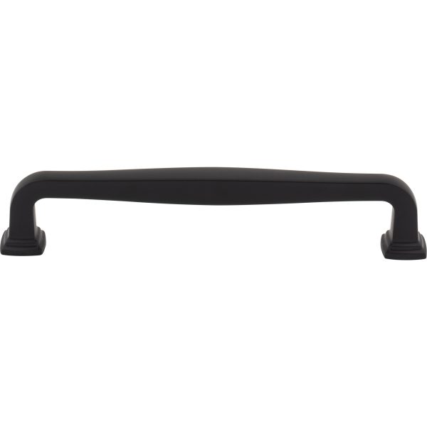 160 mm Center-to-Center Matte Black Fontana Cabinet Pull - Image 3