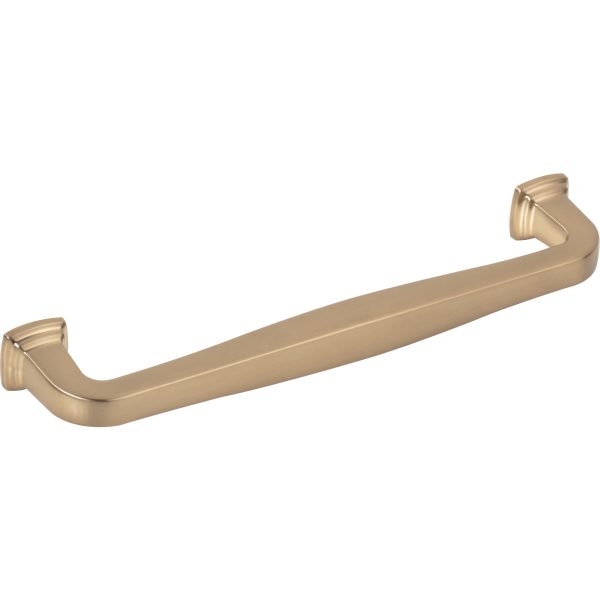 160 mm Center-to-Center Satin Bronze Fontana Cabinet Pull - Image 4