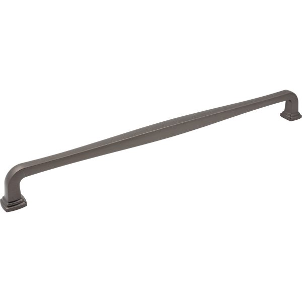 18" Center-to-Center Brushed Pewter Fontana Appliance Handle