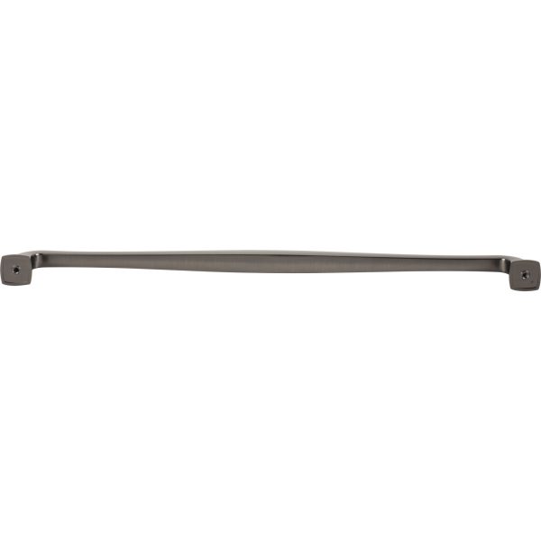 18" Center-to-Center Brushed Pewter Fontana Appliance Handle - Image 5