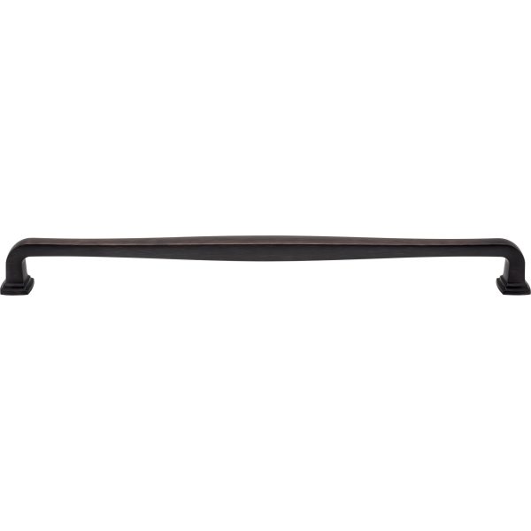 18" Center-to-Center Brushed Oil Rubbed Bronze Fontana Appliance Handle - Image 3