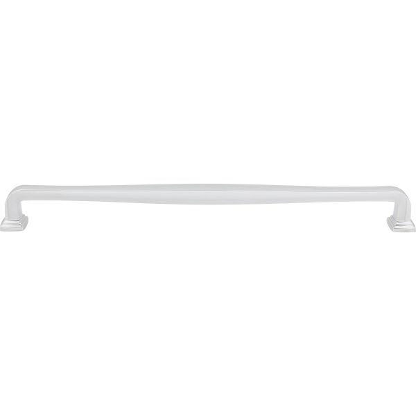 18" Center-to-Center Polished Chrome Fontana Appliance Handle - Image 3