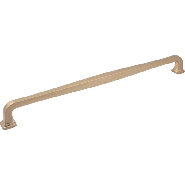 18" Center-to-Center Satin Bronze Fontana Appliance Handle