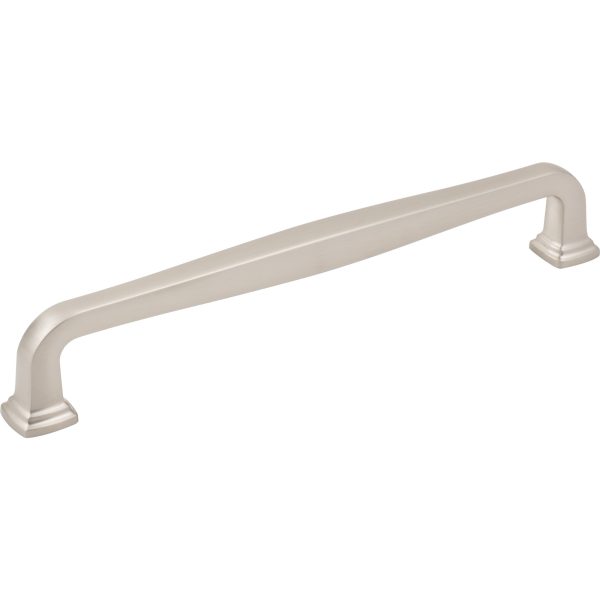 192 mm Center-to-Center Satin Nickel Fontana Cabinet Pull