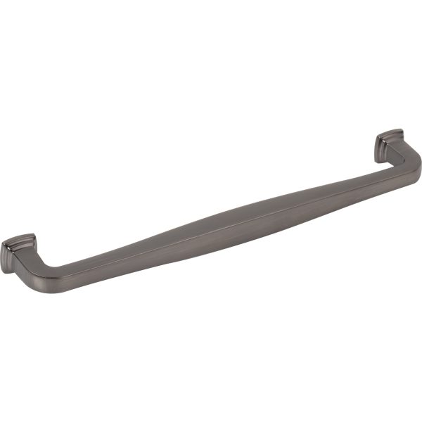 224 mm Center-to-Center Brushed Pewter Fontana Cabinet Pull - Image 4
