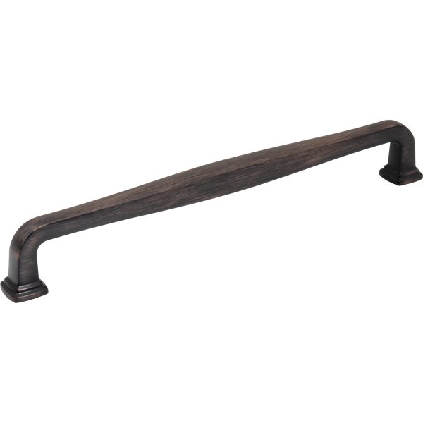 224 mm Center-to-Center Brushed Oil Rubbed Bronze Fontana Cabinet Pull