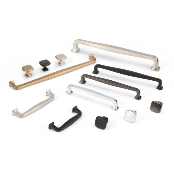 224 mm Center-to-Center Brushed Oil Rubbed Bronze Fontana Cabinet Pull - Image 4