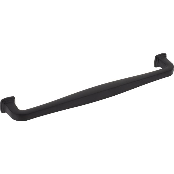 224 mm Center-to-Center Matte Black Fontana Cabinet Pull - Image 4