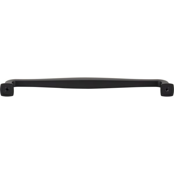 224 mm Center-to-Center Matte Black Fontana Cabinet Pull - Image 5