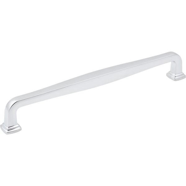 224 mm Center-to-Center Polished Chrome Fontana Cabinet Pull
