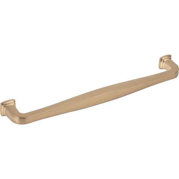 224 mm Center-to-Center Satin Bronze Fontana Cabinet Pull - Image 4