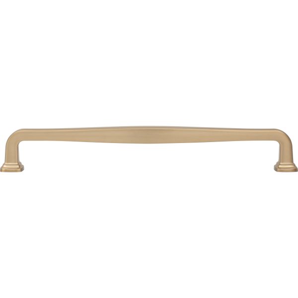 224 mm Center-to-Center Satin Bronze Fontana Cabinet Pull - Image 6