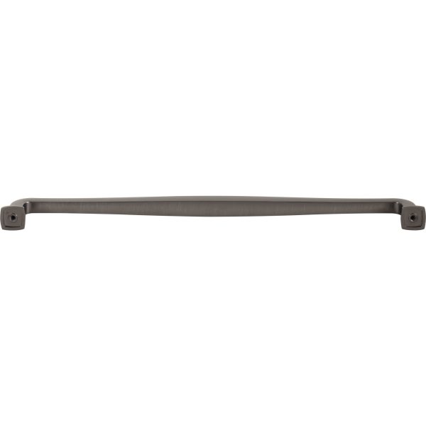 305 mm Center-to-Center Brushed Pewter Fontana Cabinet Pull - Image 5