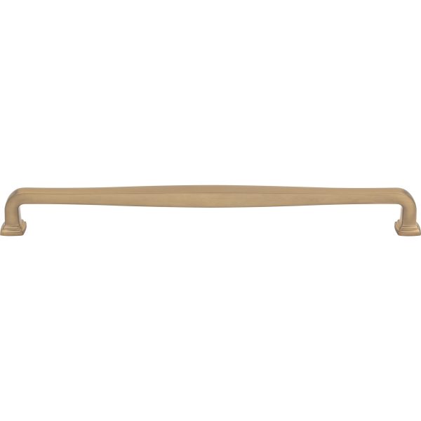 305 mm Center-to-Center Satin Bronze Fontana Cabinet Pull - Image 3