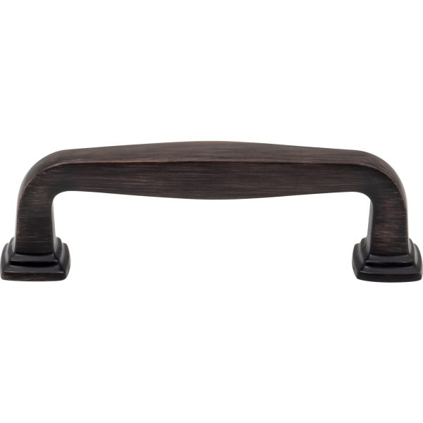 96 mm Center-to-Center Brushed Oil Rubbed Bronze Fontana Cabinet Pull - Image 3