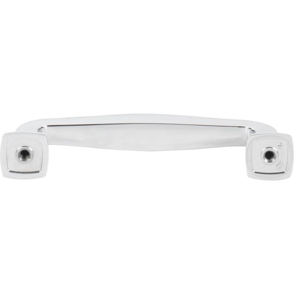 96 mm Center-to-Center Polished Chrome Fontana Cabinet Pull - Image 5