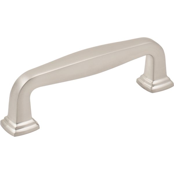 96 mm Center-to-Center Satin Nickel Fontana Cabinet Pull