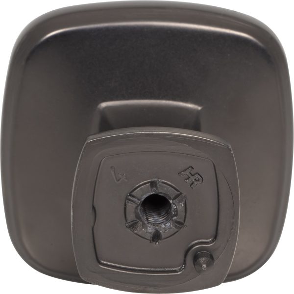 1-3/8" Overall Length Brushed Pewter Fontana Cabinet Knob - Image 5