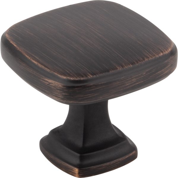 1-3/8" Overall Length Brushed Oil Rubbed Bronze Fontana Cabinet Knob