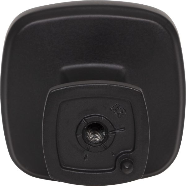 1-3/8" Overall Length Matte Black Fontana Cabinet Knob - Image 5