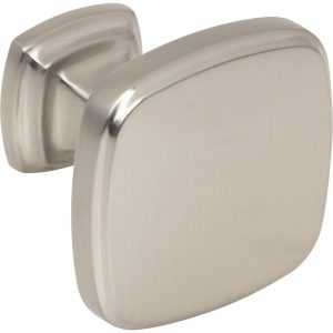 Fontana Cabinet Knob in Satin Nickel