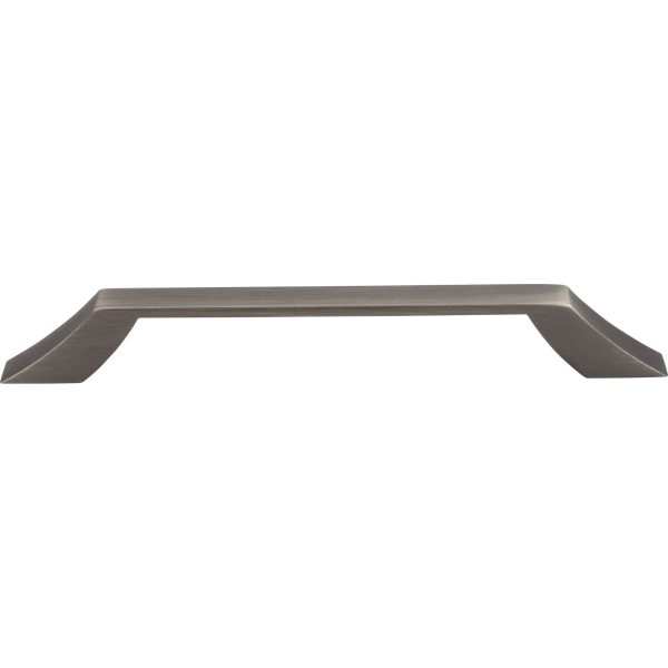 160 mm Center-to-Center Brushed Pewter Square Royce Cabinet Pull - Image 3