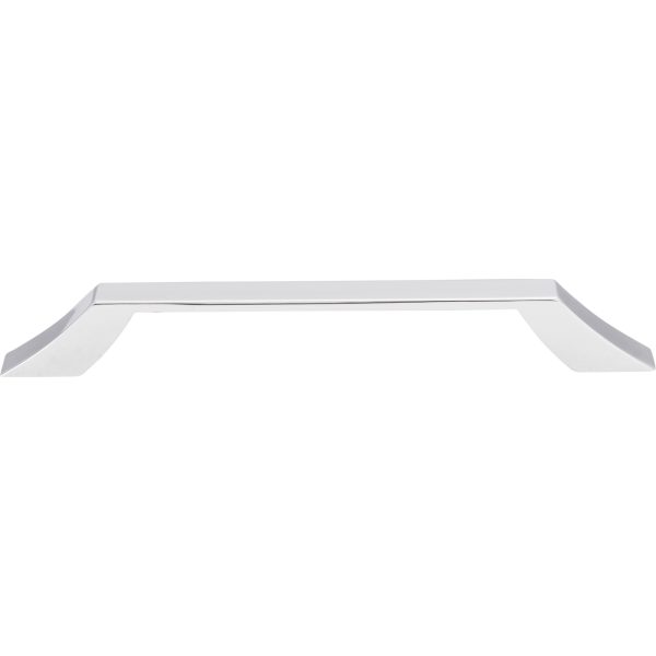 160 mm Center-to-Center Polished Chrome Square Royce Cabinet Pull - Image 3