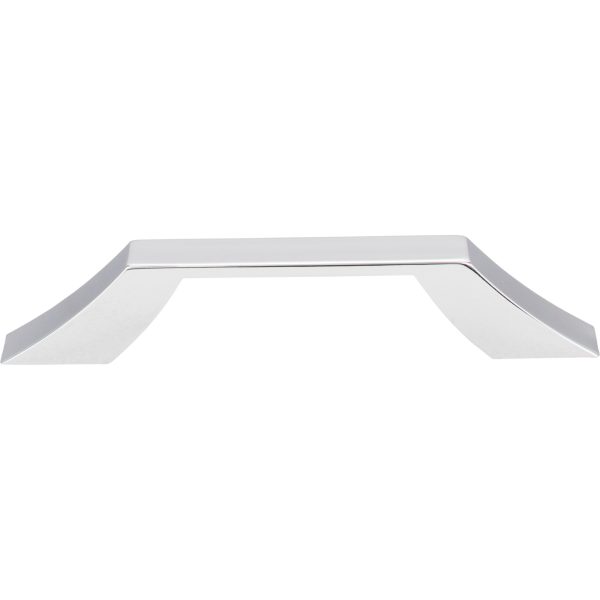 96 mm Center-to-Center Polished Chrome Square Royce Cabinet Pull - Image 3