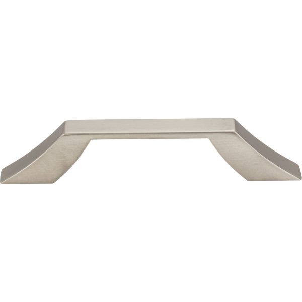 96 mm Center-to-Center Satin Nickel Square Royce Cabinet Pull - Image 3