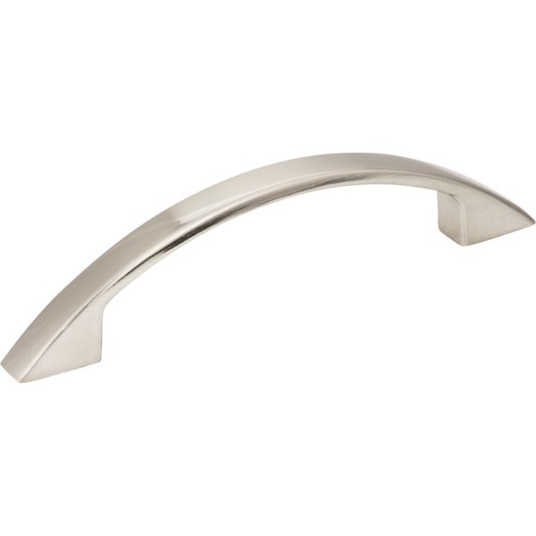 96 mm Center-to-Center Satin Nickel Arched Somerset Cabinet Pull