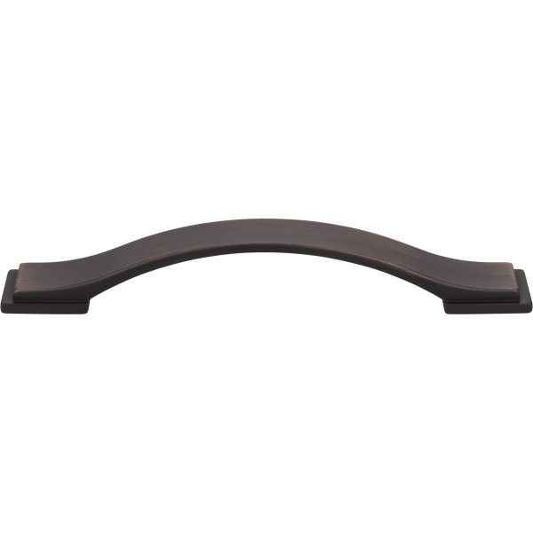 128 mm Center-to-Center Brushed Oil Rubbed Bronze Strap Mirada Cabinet Pull - Image 3