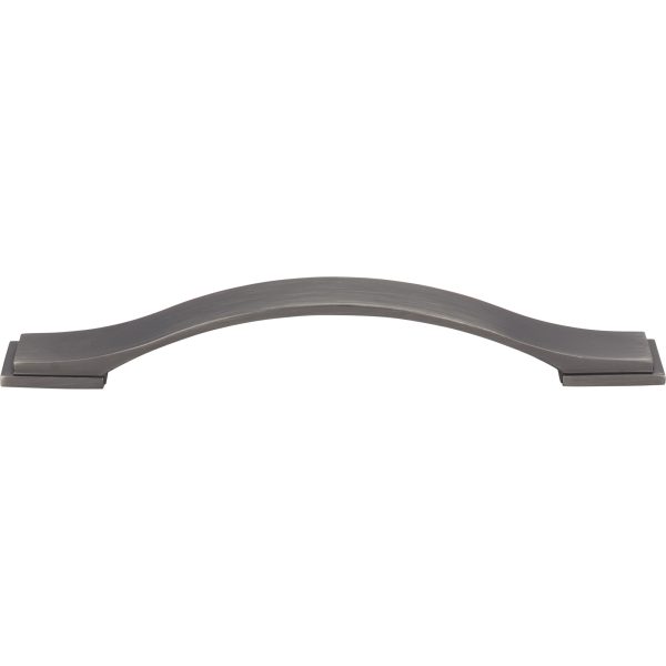 160 mm Center-to-Center Brushed Pewter Strap Mirada Cabinet Pull - Image 3