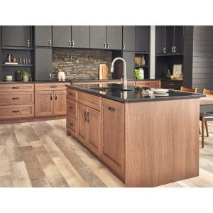 Mirada Cabinet Pull in Satin Nickel