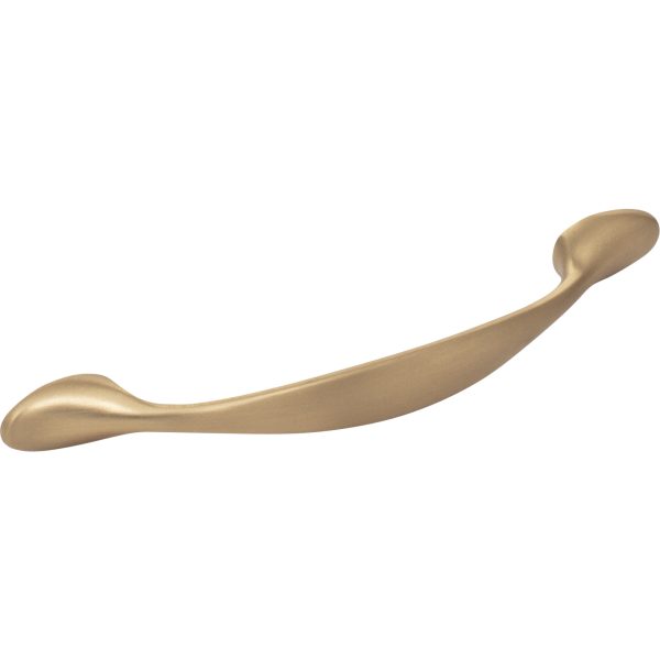 96 mm Center-to-Center Satin Bronze Arched Somerset Cabinet Pull - Image 4