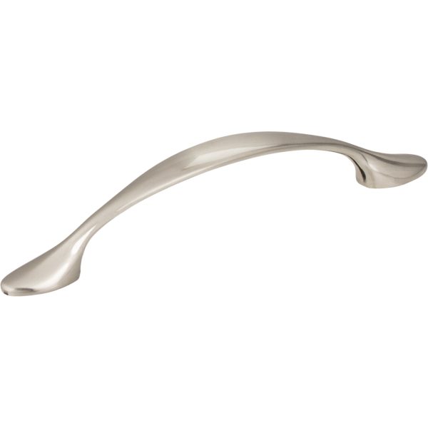 96 mm Center-to-Center Satin Nickel Arched Somerset Cabinet Pull