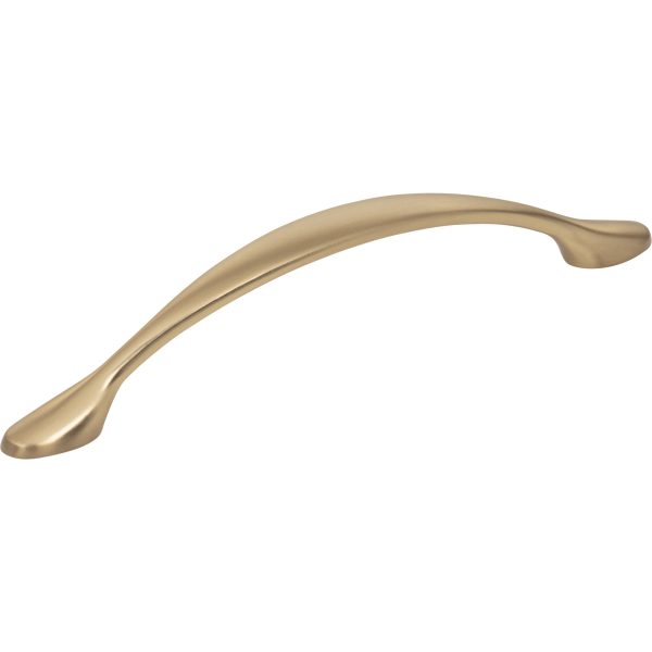 128 mm Center-to-Center Satin Bronze Arched Somerset Cabinet Pull
