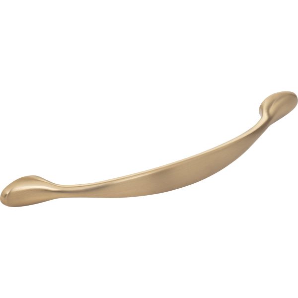 128 mm Center-to-Center Satin Bronze Arched Somerset Cabinet Pull - Image 4